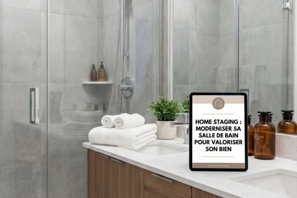 Home staging : rafraichir sa salle de bain pour une apparence moderne et valoriser son bien