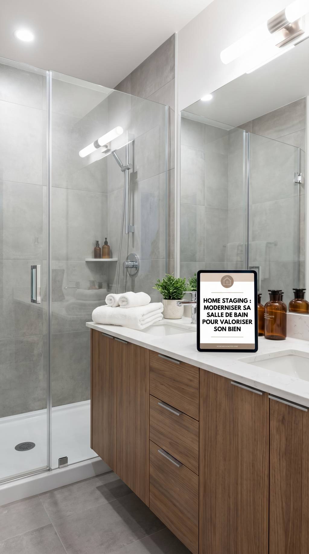 Home staging : rafraichir sa salle de bain pour une apparence moderne et valoriser son bien