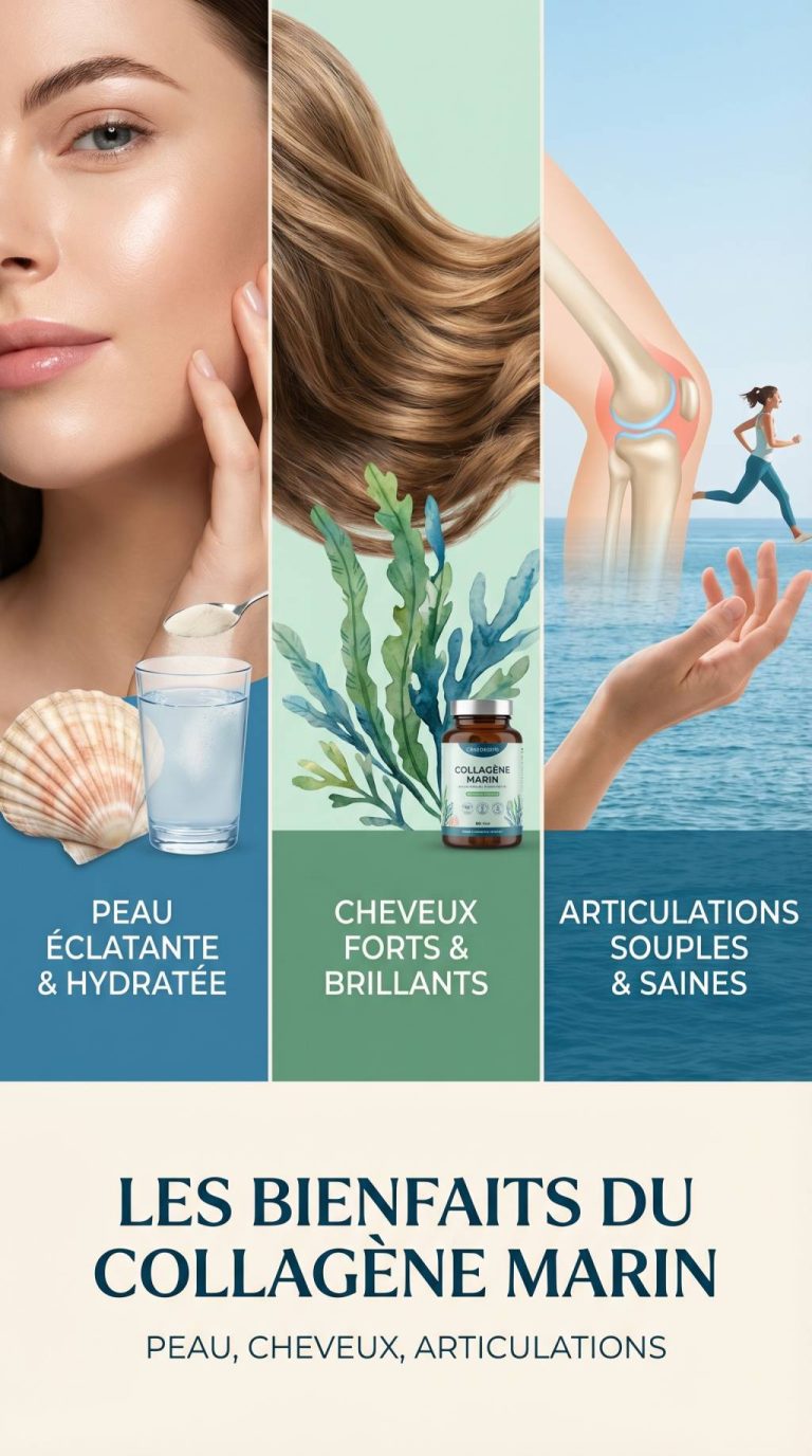 Les bienfaits du collagène marin pour la peau, les cheveux et les articulations