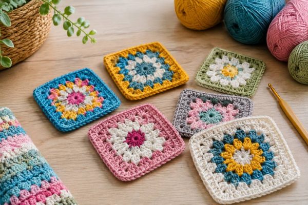 1001 modèles de carrés au crochet gratuits : idées et inspirations pour vos créations