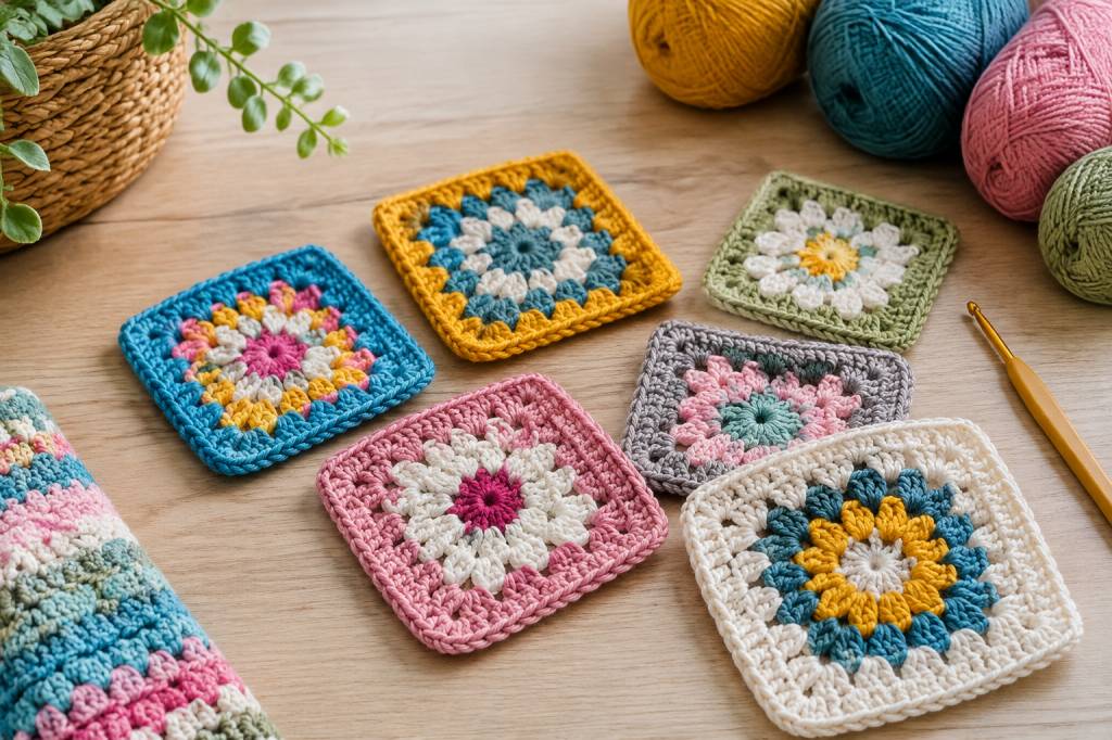 1001 modèles de carrés au crochet gratuits : idées et inspirations pour vos créations