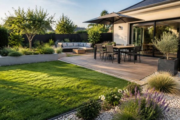 Aménagement jardin extérieur contemporain : idées et conseils pour un espace moderne